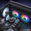 Система жидкостного охлаждения для процессора Thermaltake TH280 V2 ARGB CL-W375-PL14SW-A в Могилёве фото 1
