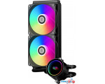 Система жидкостного охлаждения для процессора PCCooler DA240 ARGB (черный)
