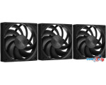 Вентилятор для корпуса PCCooler F5 R120 (черный, 3 шт.)