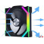 Комплект вентиляторов для корпуса с контроллером Lian Li Uni Fan SL 120 Wireless G99.12SL1W3B.R0 в Могилёве фото 1
