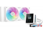 Система жидкостного охлаждения для процессора DeepCool Mystique 240 WH ARGB R-LX240-WHDSNMCP-G-1