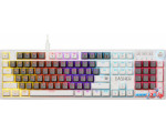 Клавиатура Defender Dasher GK-472 (серый/белый)