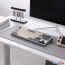 Клавиатура Royal Kludge R87 Pro RGB Half Grey (RK Cream) в Могилёве фото 3