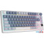 Клавиатура Royal Kludge RK-M75 RGB Ocean Blue (RK Silver) в Могилёве фото 2