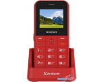 Телефон Xenium X718 (красный)