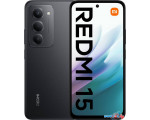 Телефон Xiaomi Redmi 15 4G 6GB/128GB международная версия (черный)