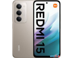 Телефон Xiaomi Redmi 15 4G 6GB/128GB международная версия (титановый)