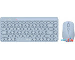 Офисный набор A4Tech Fstyler FG3200 Air2 (синий)