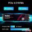 SSD KingSpec PCle 4.0 XF Series 1TB в Могилёве фото 4