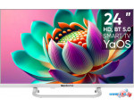 Телевизор Topdevice 24 SMART TV YаOS (белый)