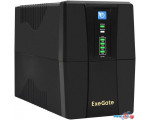 Источник бесперебойного питания ExeGate Power Back BNB-1000.LED.AVR.2SH.RJ.USB