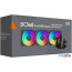 Система жидкостного охлаждения для процессора PCCooler DC360 Pro ARGB Display (черный) в Могилёве фото 1