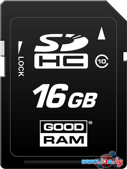 Карта памяти GOODRAM SDHC (Class 10) 16GB (SDC16GHC10GRR10) в Могилёве