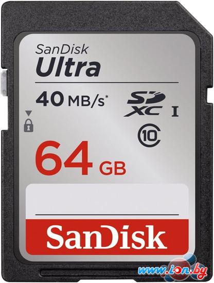 Карта памяти SanDisk Ultra SDXC Class 10 64GB (SDSDUN-064G-G46) в Могилёве