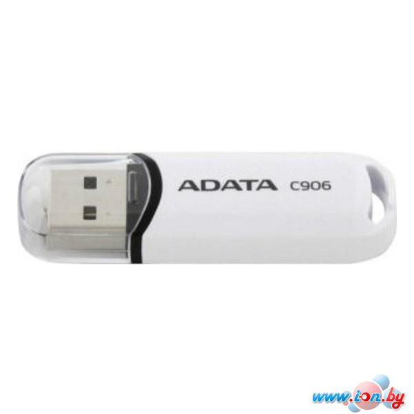USB Flash A-Data C906 8 Гб White (AC906-8G-RWH) в Минске