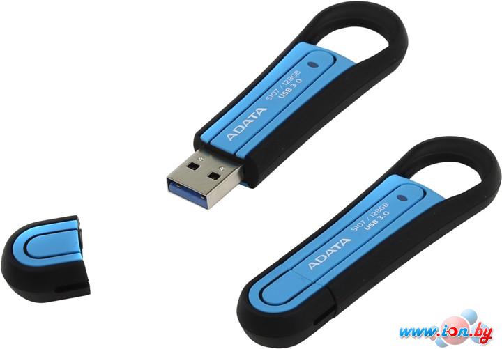 USB Flash A-Data S107 128GB Blue (AS107-128G-RBL) в Могилёве