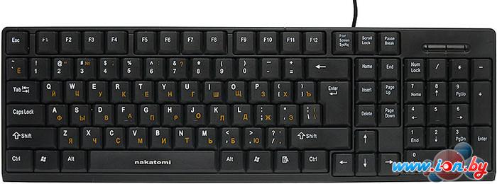 Клавиатура Nakatomi KN-03U Black в Гродно