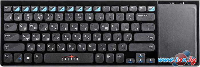 Клавиатура Oklick 850ST Wireless Ultraslim Keyboard with Touchpad в Минске