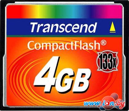 Карта памяти Transcend 133x CompactFlash 4 Гб (TS4GCF133) в Бресте