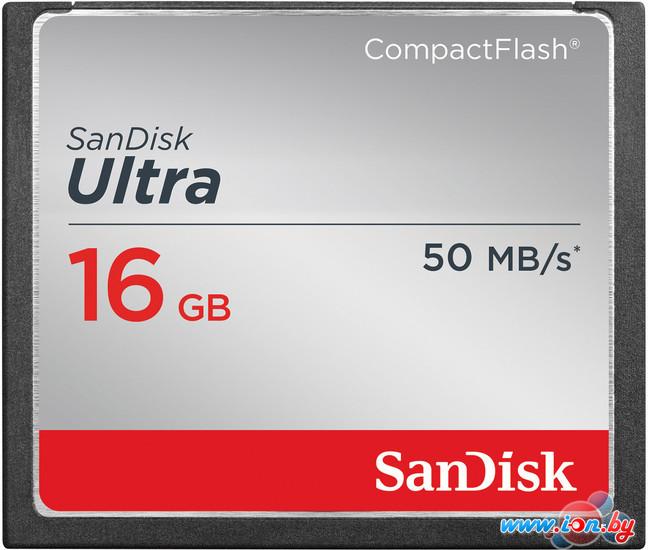 Карта памяти SanDisk Ultra CompactFlash 16GB (SDCFHS-016G-G46) в Гродно