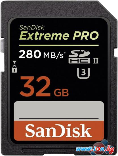 Карта памяти SanDisk Extreme Pro SDHC UHS-II U3 32GB (SDSDXPB-032G-G46) в Могилёве
