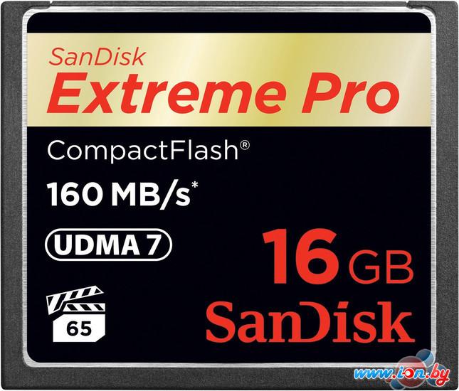 Карта памяти SanDisk Extreme Pro CompactFlash 16GB (SDCFXPS-016G-X46) в Могилёве