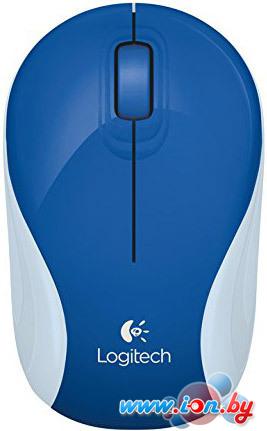 Мышь Logitech Wireless Mini Mouse M187 Brave Blue (910-004180) в Могилёве