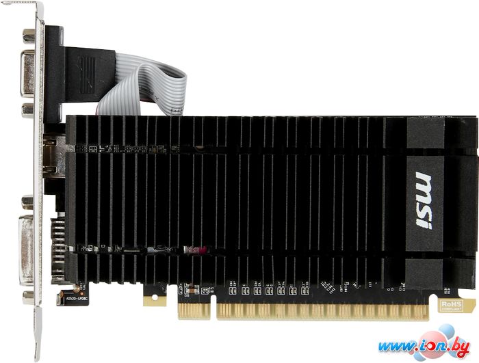 Видеокарта MSI GeForce GT 610 1GB DDR3 (N610-1GD3H/LPV1) в Минске