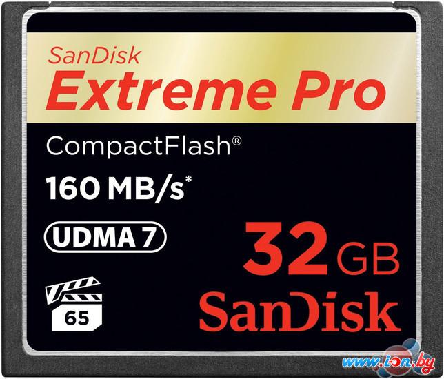 Карта памяти SanDisk Extreme Pro CompactFlash 32GB (SDCFXPS-032G-X46) в Витебске