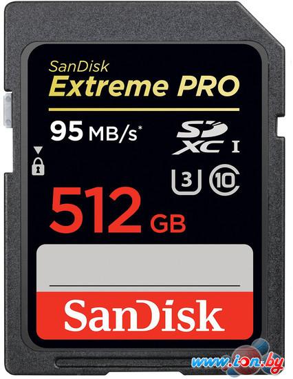 Карта памяти SanDisk Extreme PRO SDXC UHS-I 512GB (SDSDXPA-512G-G46) в Бресте