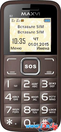 Мобильный телефон Maxvi B2 Coffee в Минске