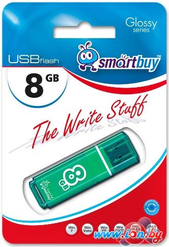 USB Flash SmartBuy Glossy series 8Gb Green в Могилёве