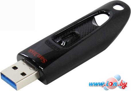USB Flash SanDisk Ultra USB 3.0 Black 128GB (SDCZ48-128G-U46) в Минске
