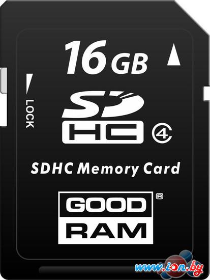 Карта памяти GOODRAM SDHC class 4 16GB (SDC16GHC4GRR10) в Могилёве
