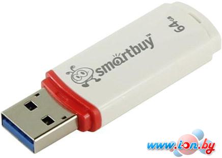 USB Flash SmartBuy 64GB Crown White (SB64GBCRW-W) в Минске