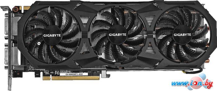 Видеокарта Gigabyte GeForce GTX 980 4GB GDDR5 (GV-N980WF3-4GD) в Могилёве