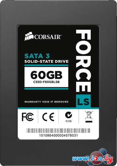SSD Corsair Force LS 60GB (CSSD-F60GBLSB) в Бресте