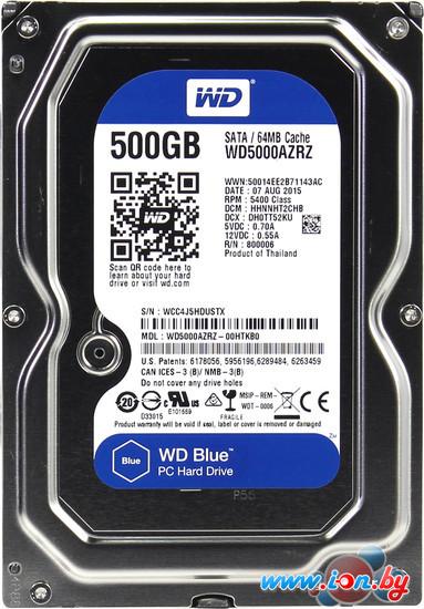 Жесткий диск WD blue 500GB (WD5000AZRZ) в Бресте