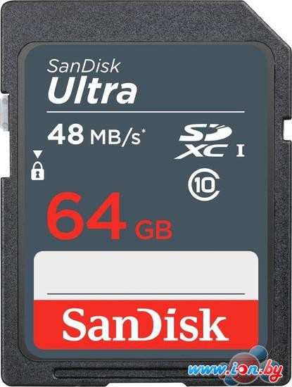 Карта памяти SanDisk Ultra SDXC Class10 64GB [SDSDUNB-064G-GN3IN] в Гомеле