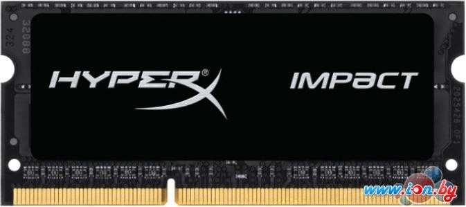 Оперативная память Kingston HyperX Impact 2x4GB DDR3 SODIMM PC3-17000 (HX321LS11IB2K2/8) в Гомеле