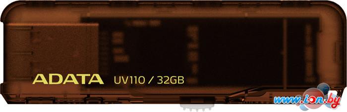USB Flash A-Data DashDrive UV110 Brown 32GB (AUV110-32G-RBR) в Могилёве