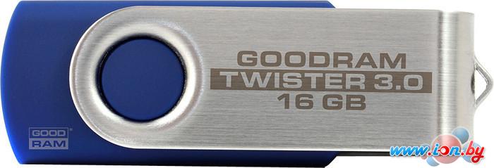 USB Flash GOODRAM Twister 16GB Blue (PD16GH2GRTSBR9) в Могилёве