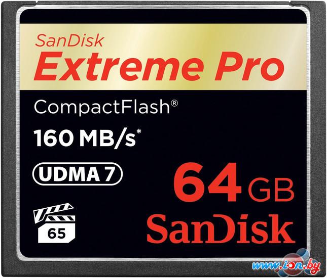 Карта памяти SanDisk Extreme Pro CompactFlash 64GB (SDCFXPS-064G-X46) в Витебске