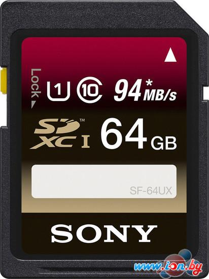 Карта памяти Sony Expert SDXC UHS-I (Class 10) 64GB [SF64UXT] в Бресте