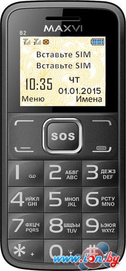 Мобильный телефон Maxvi B2 Black в Минске