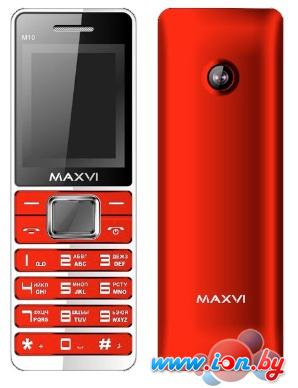Мобильный телефон Maxvi M10 Red в Могилёве