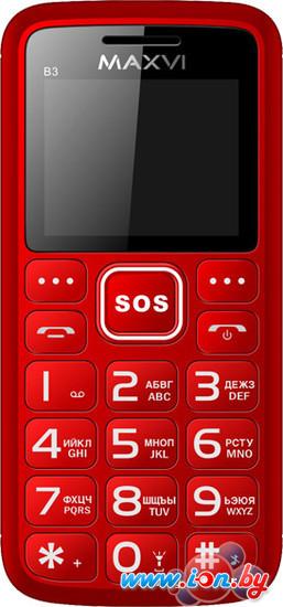 Мобильный телефон Maxvi B3 Red в Могилёве