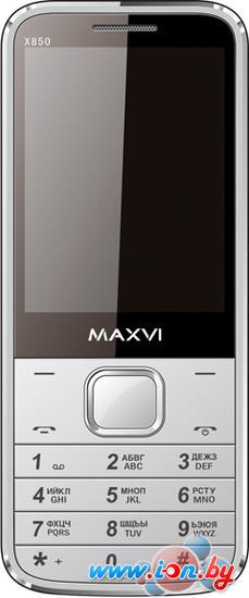 Мобильный телефон Maxvi X850 Silver в Минске