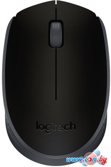Мышь Logitech M171 Wireless Mouse серый/черный [910-004424] в Могилёве