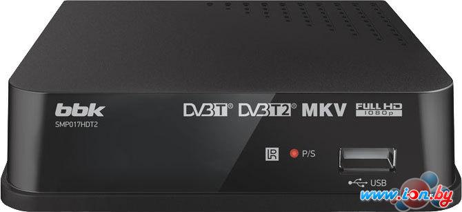 Приемник цифрового ТВ BBK SMP017HDT2 Dark Gray в Могилёве